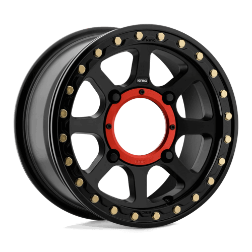 KMC Powersports KS234 ADDICT 2 BEADLOCK - Satin Black alloy wheel