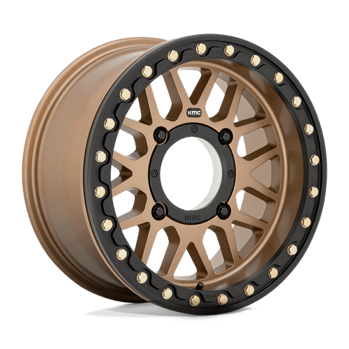 KMC Powersports KS235 GRENADE BEADLOCK - Satin Bronze alloy wheel
