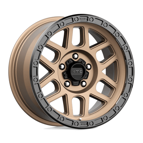 KMC KM544 MESA - Matte Bronze W/ Black Lip alloy wheel