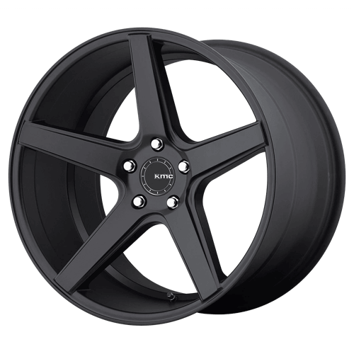 KMC KM685 DISTRICT - Satin Black alloy wheel