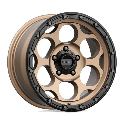 KMC KM541 DIRTY HARRY - Matte Bronze W/ Black Lip alloy wheel