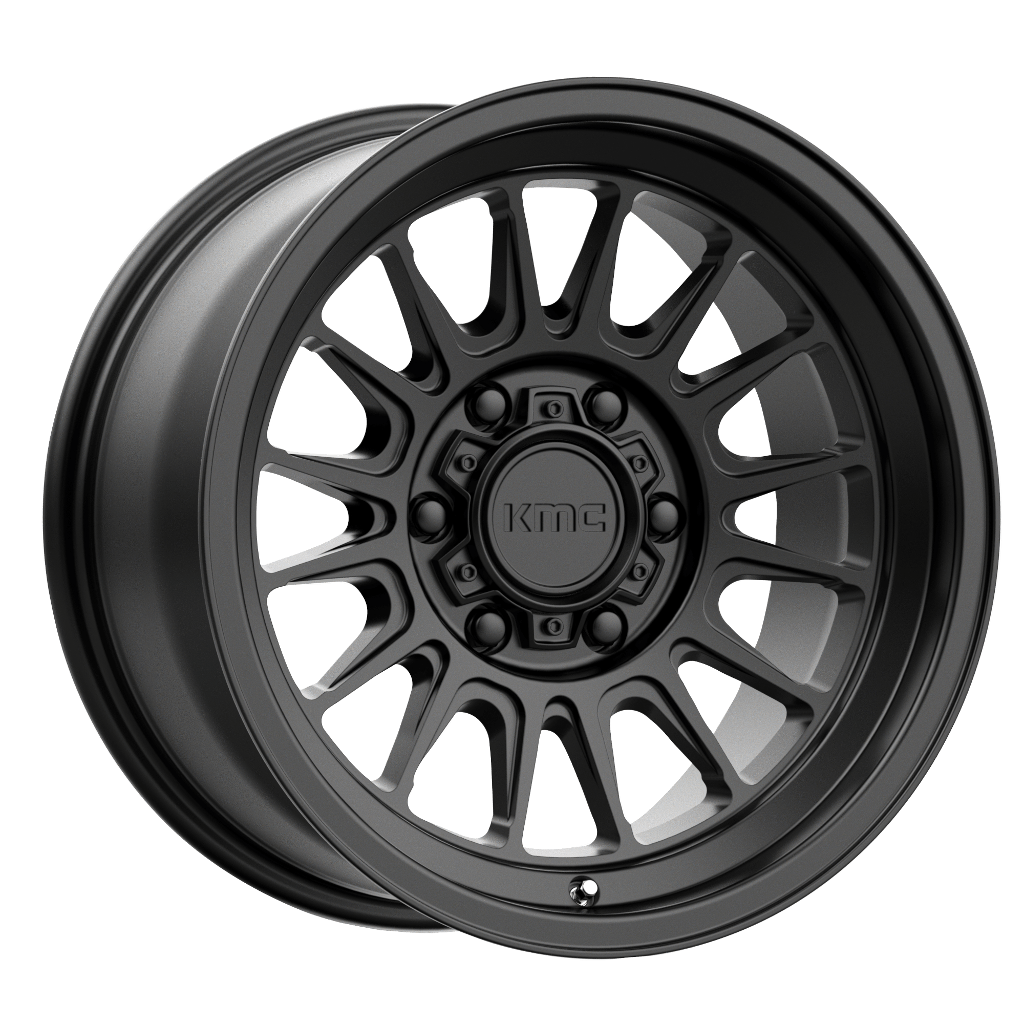 KMC KM724 IMPACT OL Satin Black Alloy Wheels