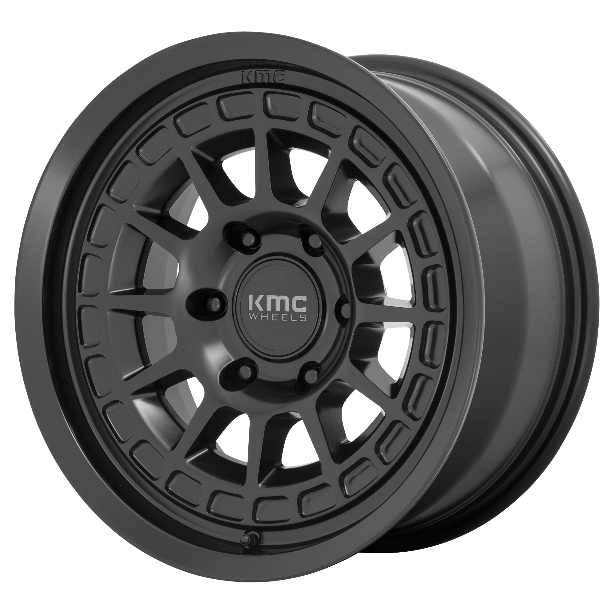 KMC KM719 CANYON Satin Black Alloy Wheels