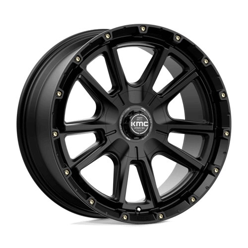 KMC KM100 SYNC - Satin Black alloy wheel