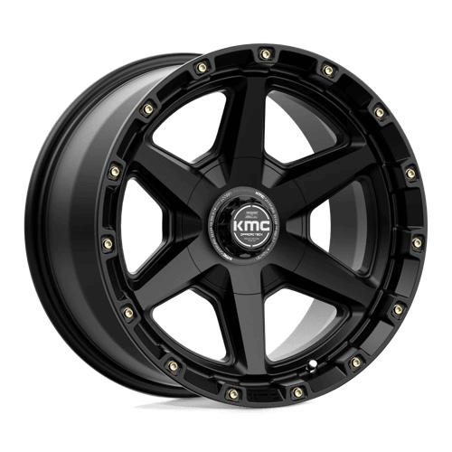 KMC KM101 TEMPO - Satin Black alloy wheel