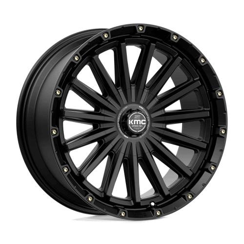 KMC KM102 SIGNAL - Satin Black alloy wheel