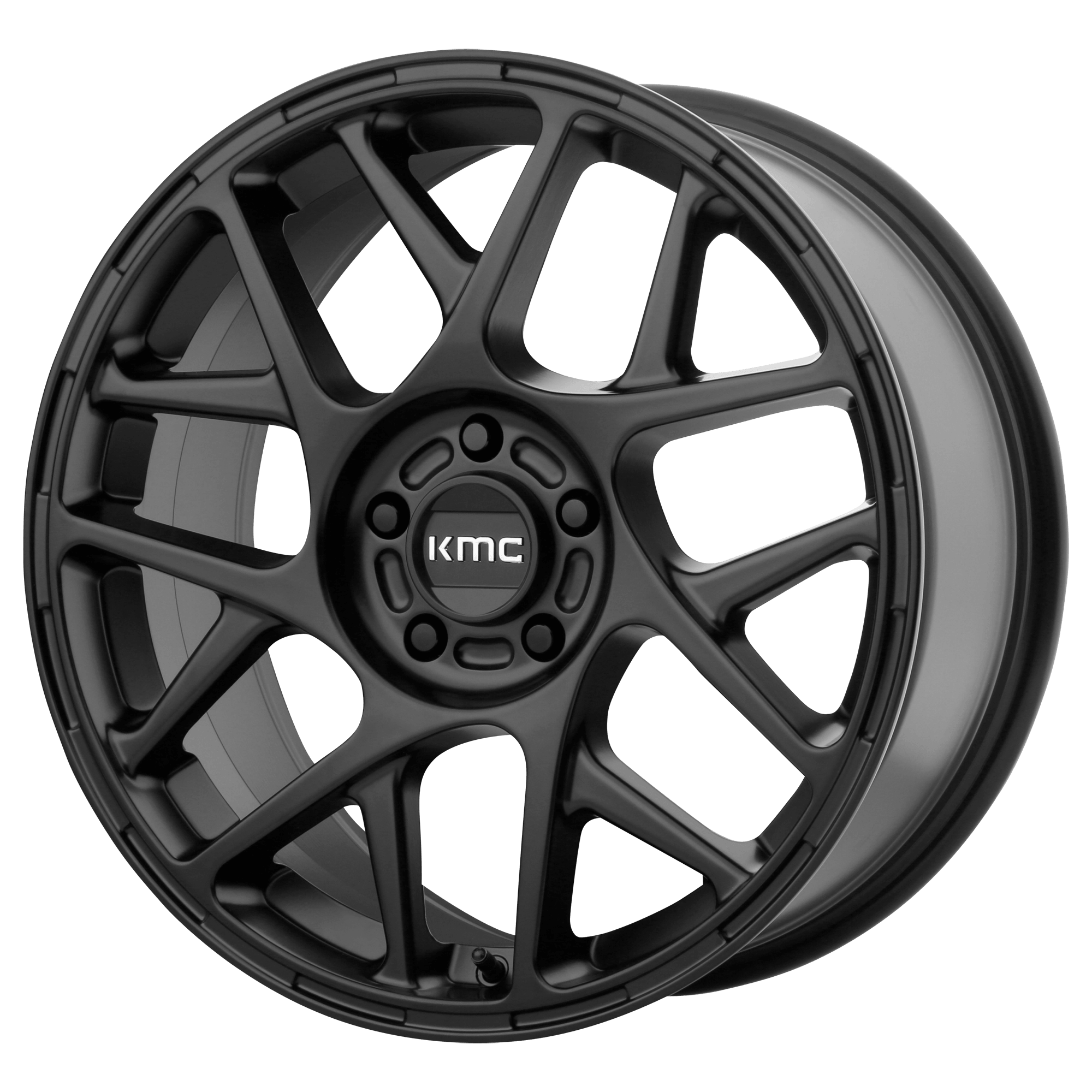KMC KM708 BULLY Satin Black Alloy Wheels