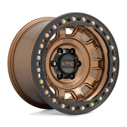 KMC KM236 TANK BEADLOCK - Matte Bronze alloy wheel