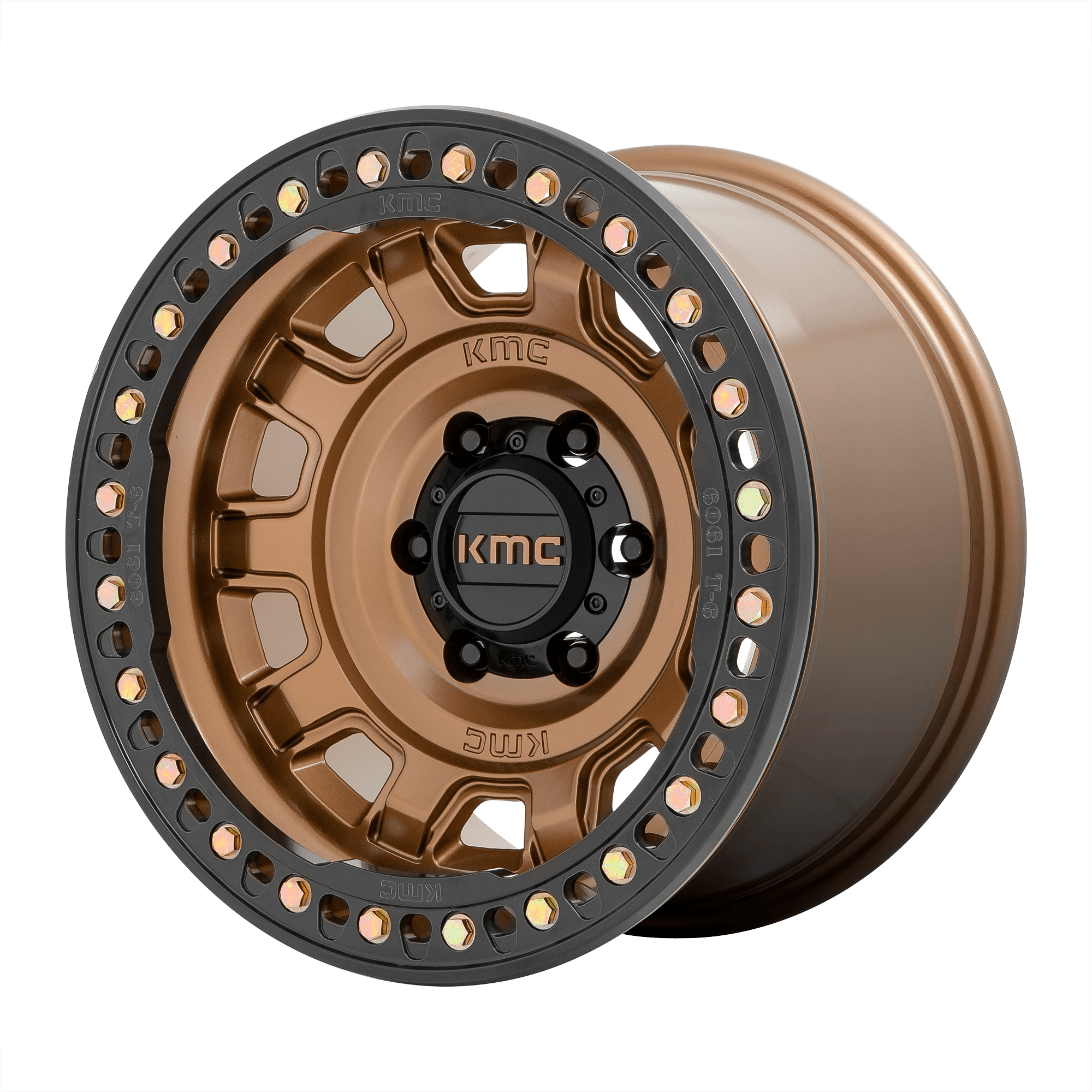 KMC KM236 TANK BEADLOCK Matte Bronze Alloy Wheels