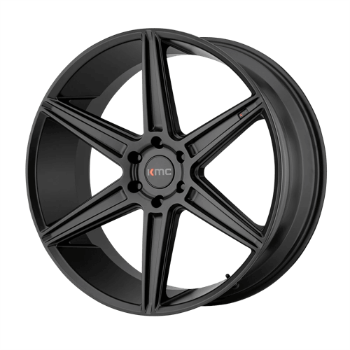 KMC KM712 PRISM TRUCK - Satin Black alloy wheel