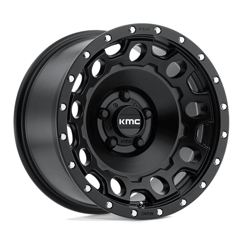 KMC KM529 HOLESHOT - Satin Black alloy wheel