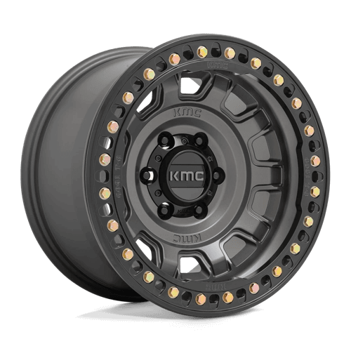 KMC KM236 TANK BEADLOCK - Anthracite alloy wheel