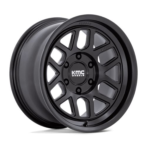 KMC KM446 MESA FORGED MONOBLOCK - Satin Black alloy wheel