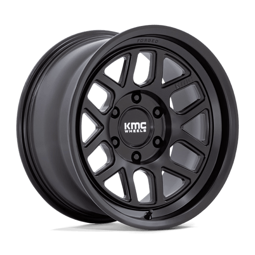 KMC KM446 MESA FORGED MONOBLOCK Satin Black Alloy Wheels