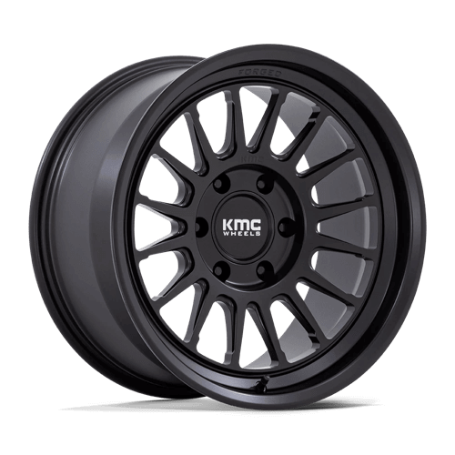 KMC KM447 IMPACT FORGED - Satin Black alloy wheel