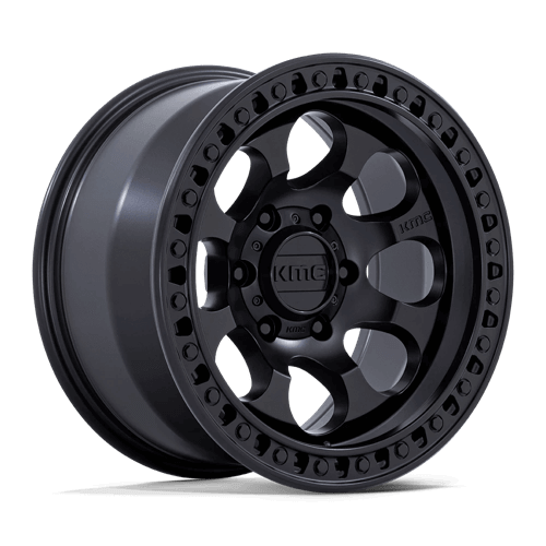 KMC KM550 RIOT SBL - Satin Black alloy wheel