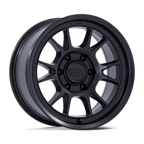KMC KM729 RANGE - Matte Black alloy wheel