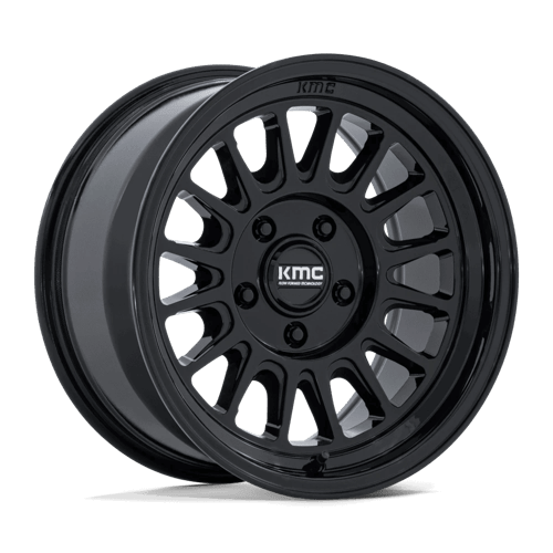 KMC KM733 IMPACT FFT Gloss Black Alloy Wheels