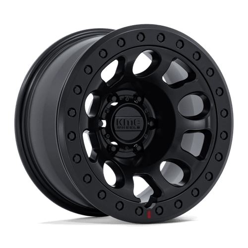 KMC KM241 E25 BEADLOCK Blackout Alloy Wheels