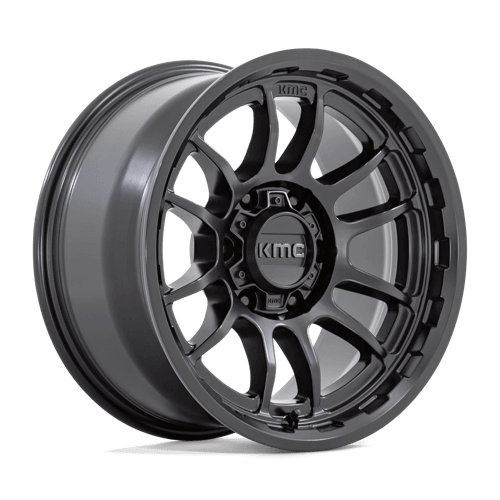 KMC KM727 WRATH - Satin Black alloy wheel