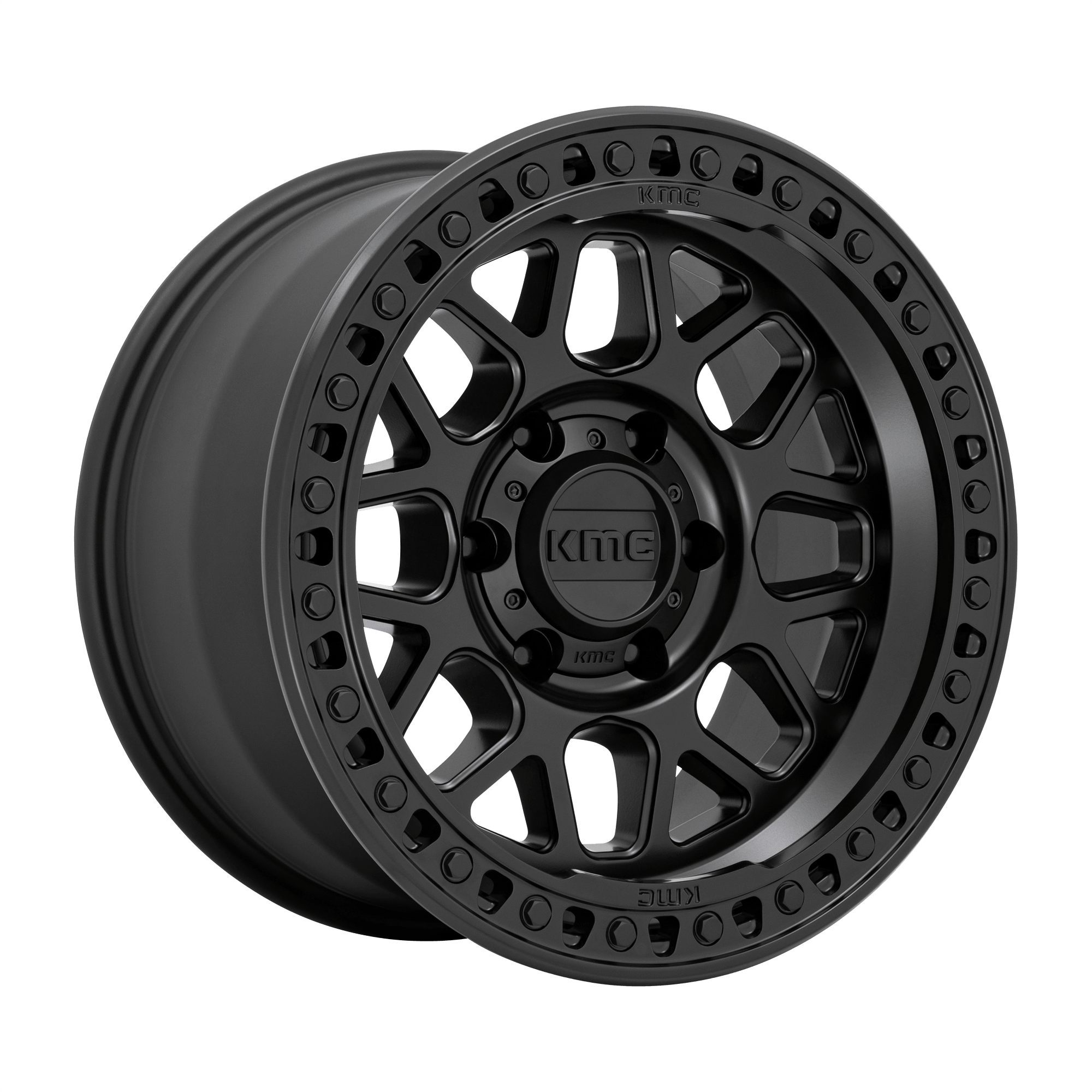 KMC KM549 GRS Satin Black Alloy Wheels