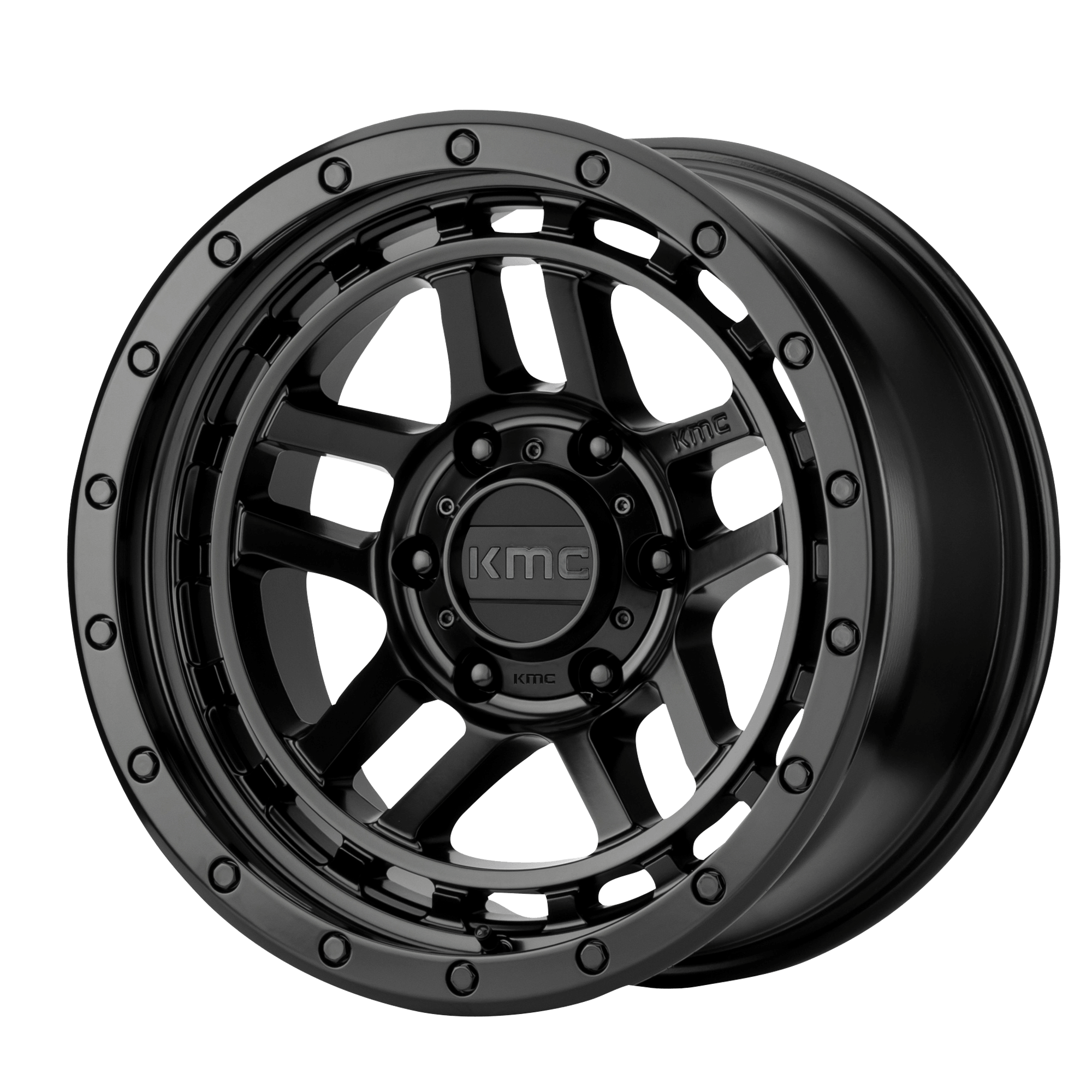KMC KM540 RECON Satin Black Alloy Wheels