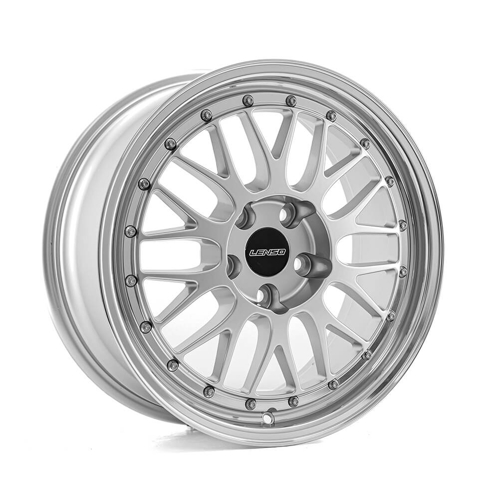LENSO XLM - Gloss Silver & Polished alloy wheel