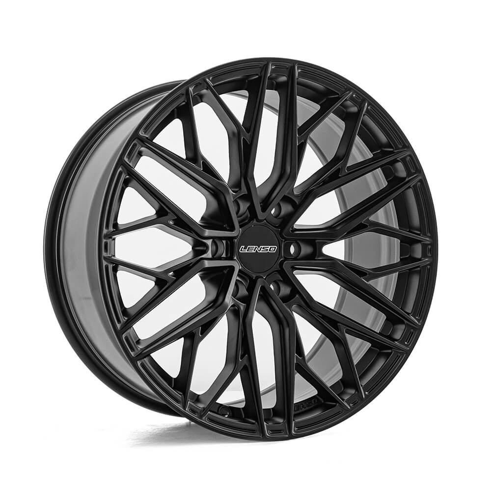 LENSO VENTUS - Satin Black alloy wheel