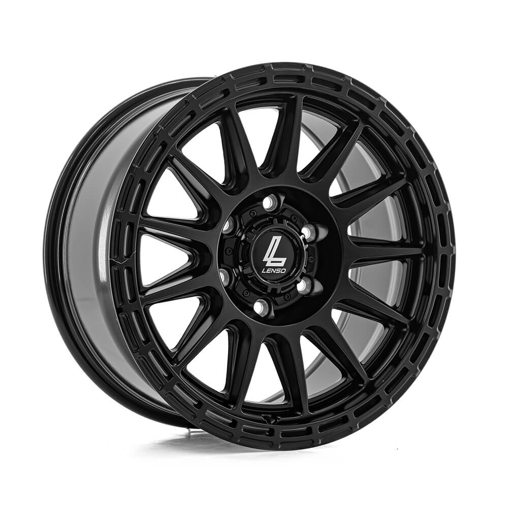 LENSO MXD - Matt Black alloy wheel