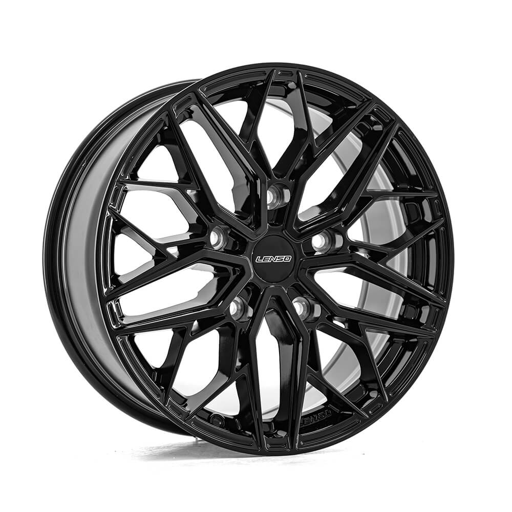 LENSO VENTUS - Gloss Black alloy wheel