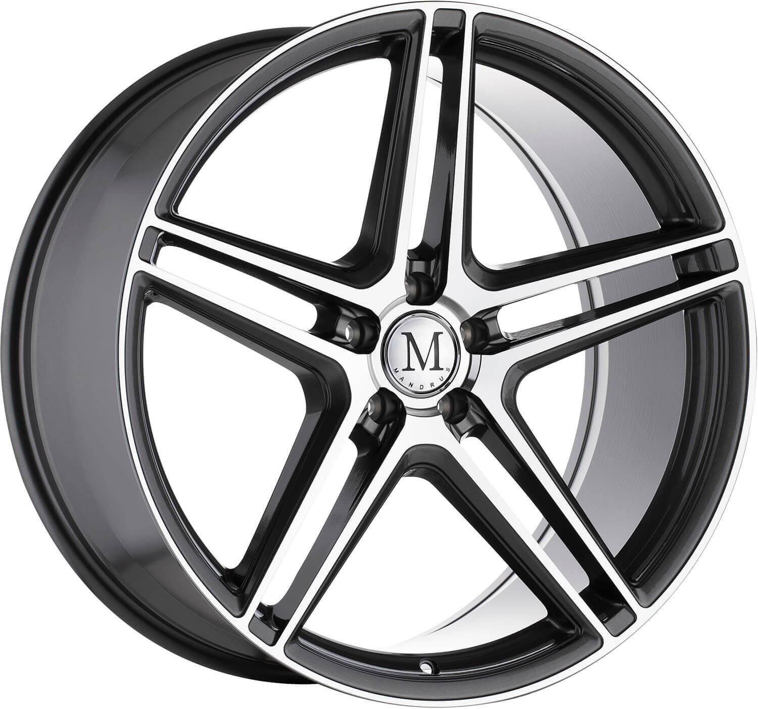 MANDRUS BREMEN - Gloss Gunmetal W/mirror Cut Face alloy wheel