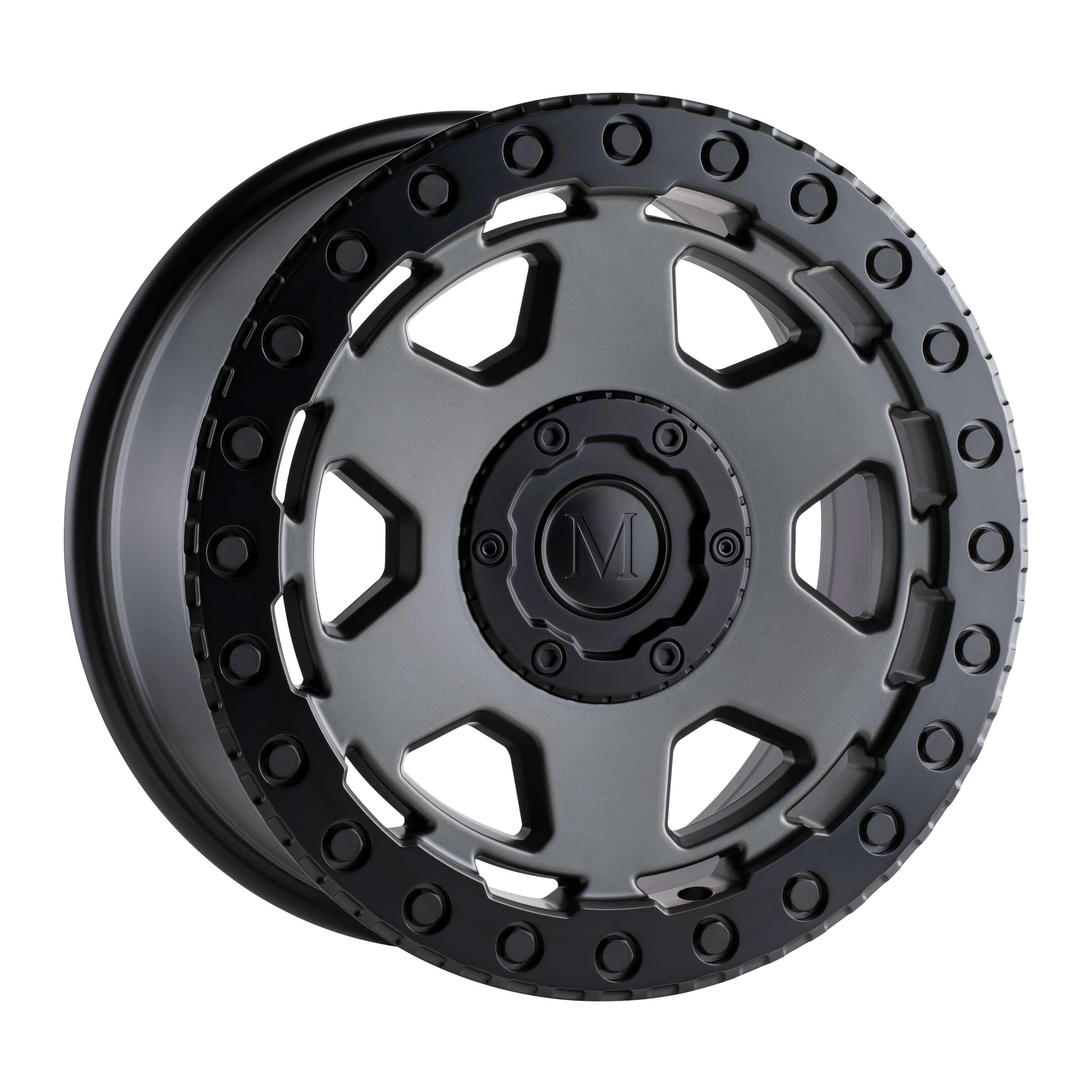 MANDRUS FORSCHER - Matte Black alloy wheel
