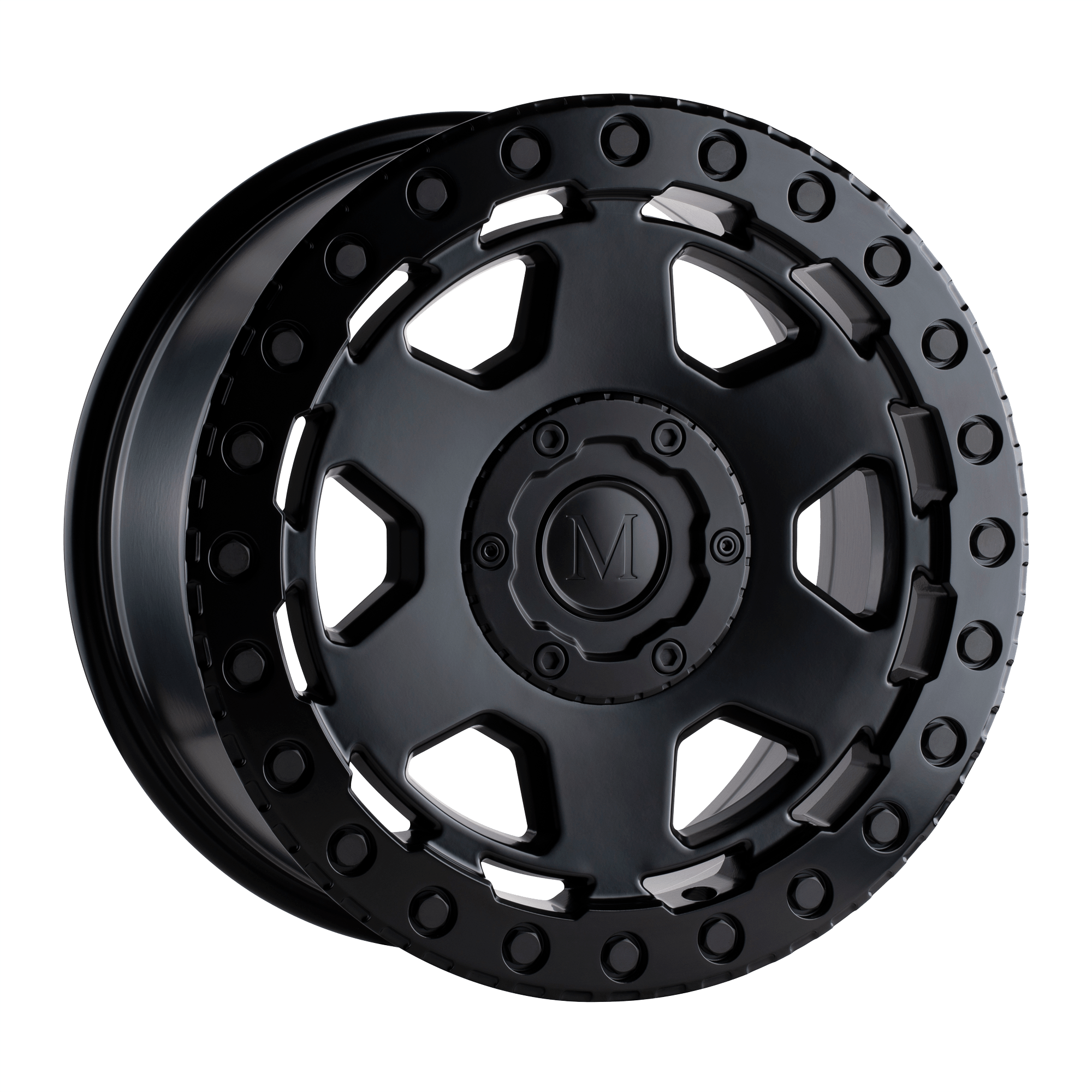 MANDRUS FORSCHER Matte Black Alloy Wheels