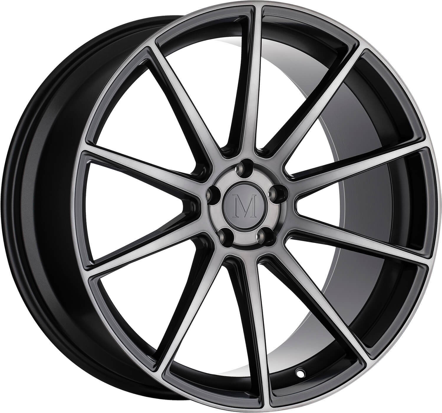 MANDRUS KLASS - Gloss Gunmetal W/machined Tinted Face alloy wheel