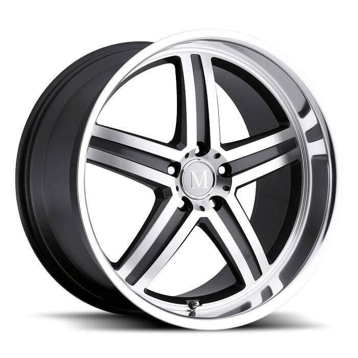 MANDRUS MANNHEIM - Gunmetal W/mirror Cut Face And Lip alloy wheel