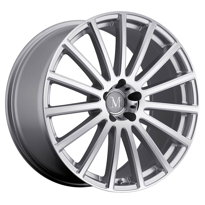 MANDRUS ROTEC - Silver W/mirror Cut Face alloy wheel