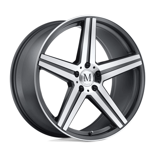 MANDRUS ESTRELLA - Gunmetal W/ Mirror Cut Face & Lip alloy wheel