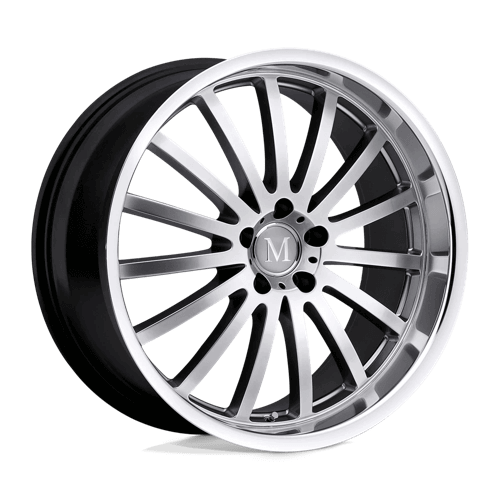 MANDRUS MILLENIUM - Hyper Silver W/ Mirror Cut Lip alloy wheel