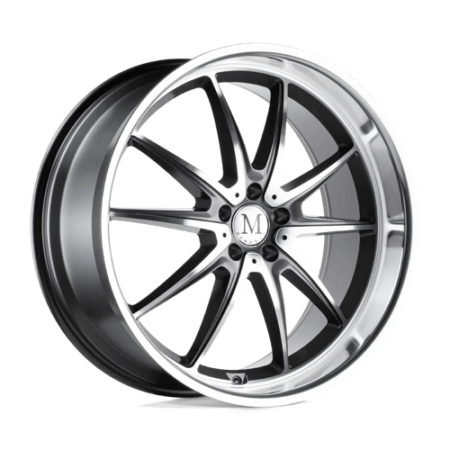 MANDRUS ARGENT - Gloss Gunmetal W/ Mirror Cut Face alloy wheel
