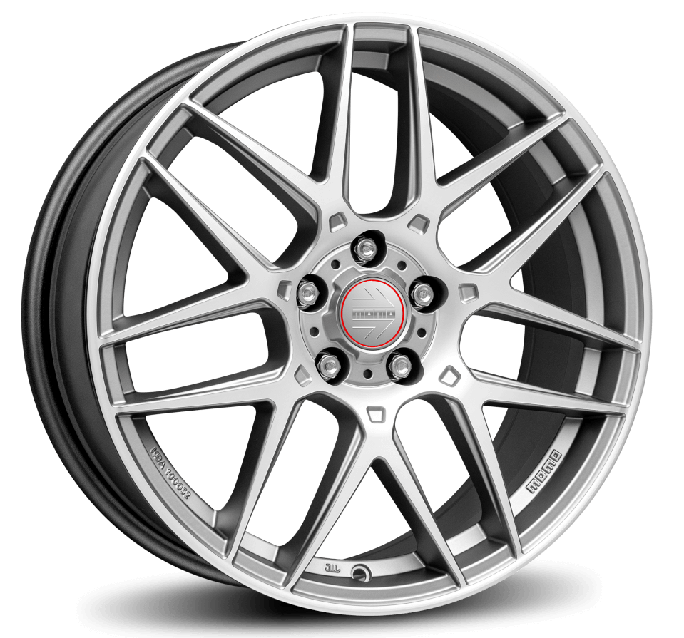 MOMO Competizione - Silver / Polished alloy wheel