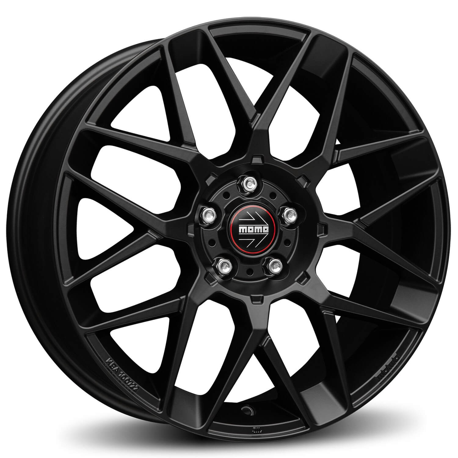 MOMO Revenge 2.0 Matt Black Alloy Wheels