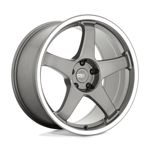 Motegi MR151 CS5 - Gunmetal W/ Machined Lip alloy wheel