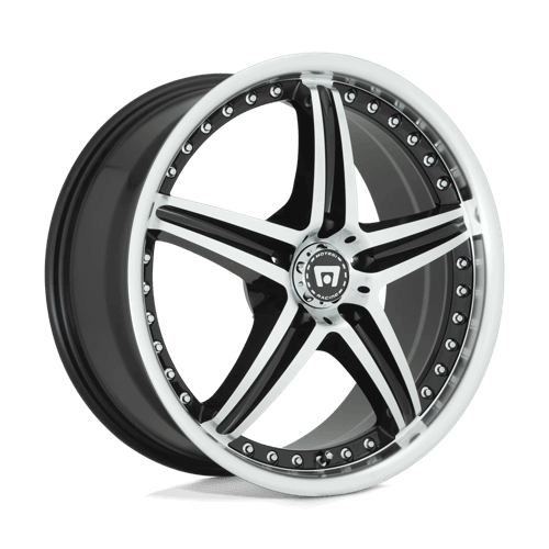 Motegi MR107 D5S - Gloss Black Machined alloy wheel