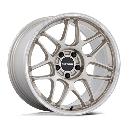 Motegi MR158 TSUBAKI - Motorsport Gold W/ Machined Lip alloy wheel