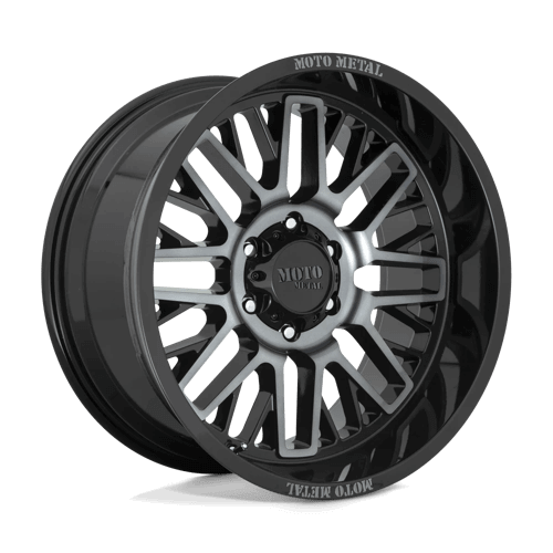 Moto Metal MO802 - Gloss Black Machined W/ Gray Tint alloy wheel