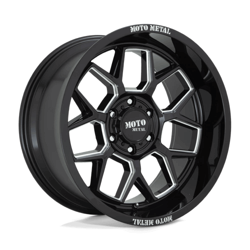Moto Metal MO803 BANSHEE - Gloss Black Milled alloy wheel