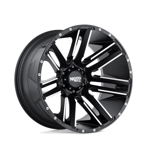 Moto Metal MO978 RAZOR - Satin Black  Machined alloy wheel