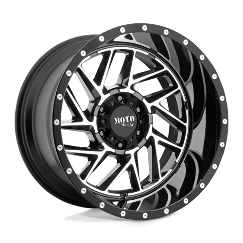 Moto Metal MO985 BREAKOUT - Gloss Black Machined alloy wheel