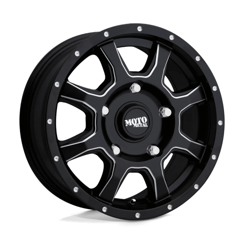 Moto Metal MO970 - Semi Gloss Black Milled alloy wheel