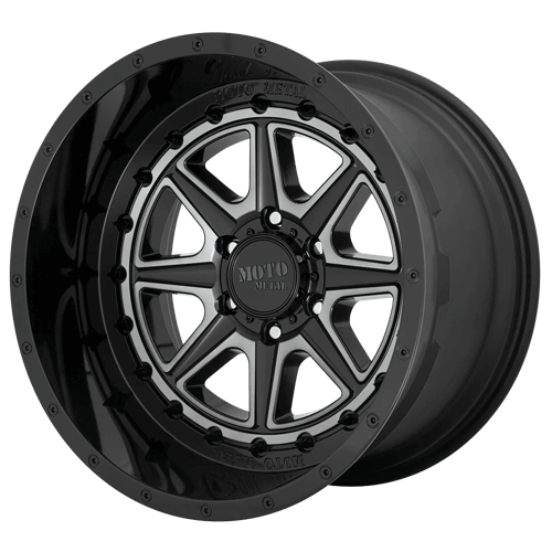 Moto Metal MO801 PHANTOM - Gloss Black W/ Gray Tint alloy wheel